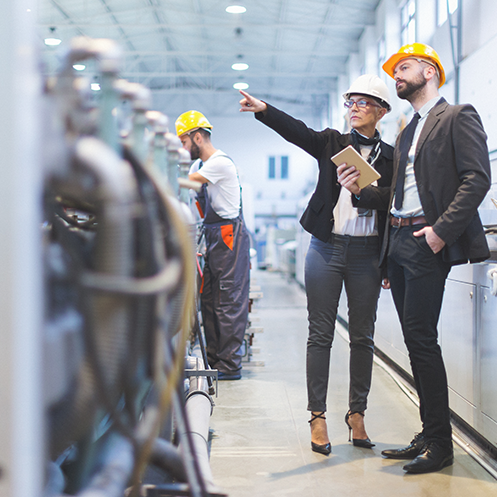 workers in construction hat